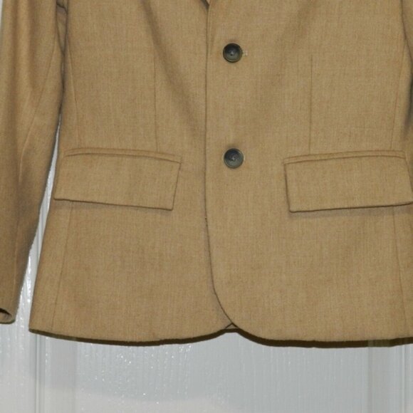 Janie and Jack Boys Camel Sport Coat - Picture 6 of 8